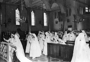 COMMUNIONS ORAN DU PATRONAGE ORAN DE LA JUS SAINT LOUIS  1953